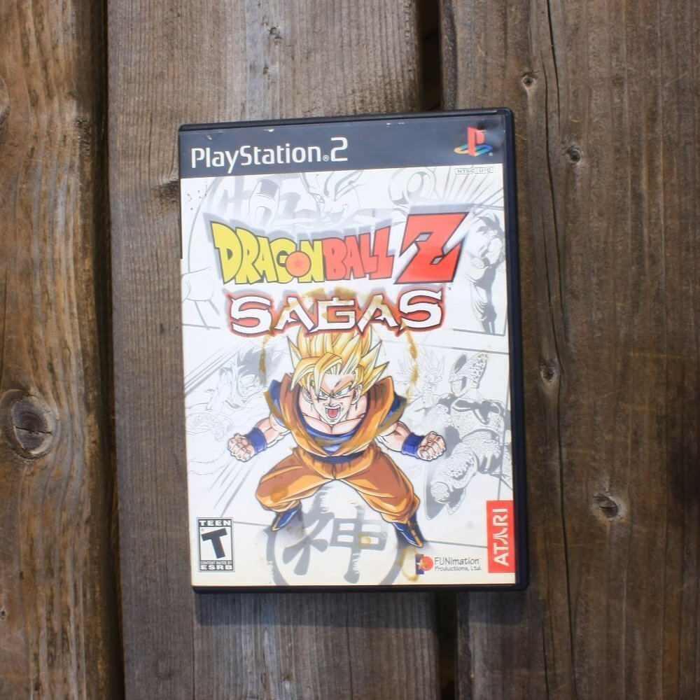 2005 PlayStation 2 Dragon Ball Z Sagas Video Game SONY ATARI Play Station PS2